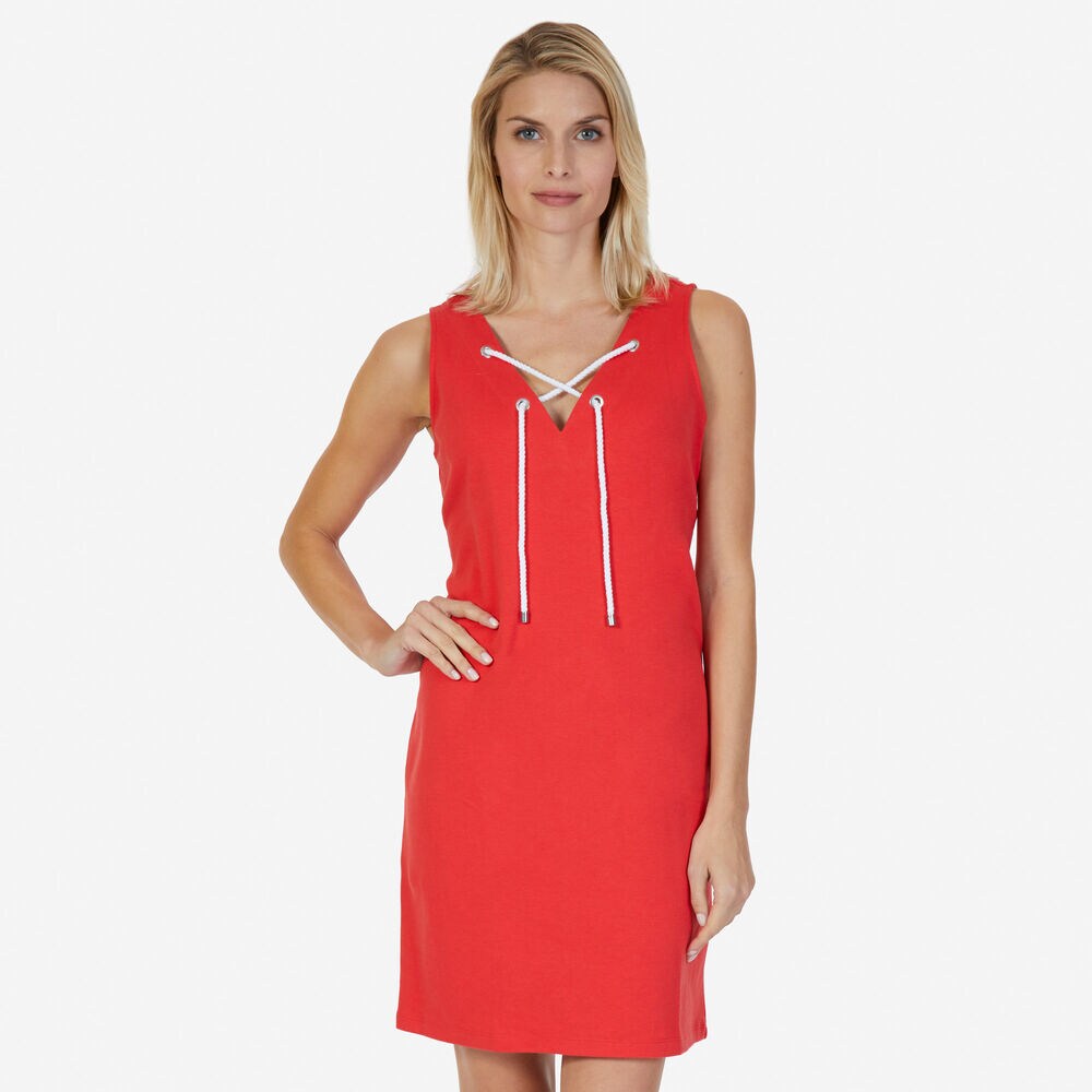 open lace back dress Nautica Dress Dress with Leash & D-Ring