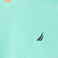 BIG & TALL V-NECK T-SHIRT,Mint Spring,large