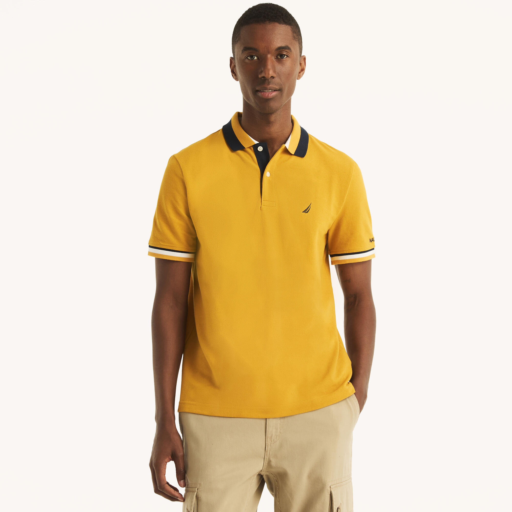 Classic Fit Polo,Spruce,large
