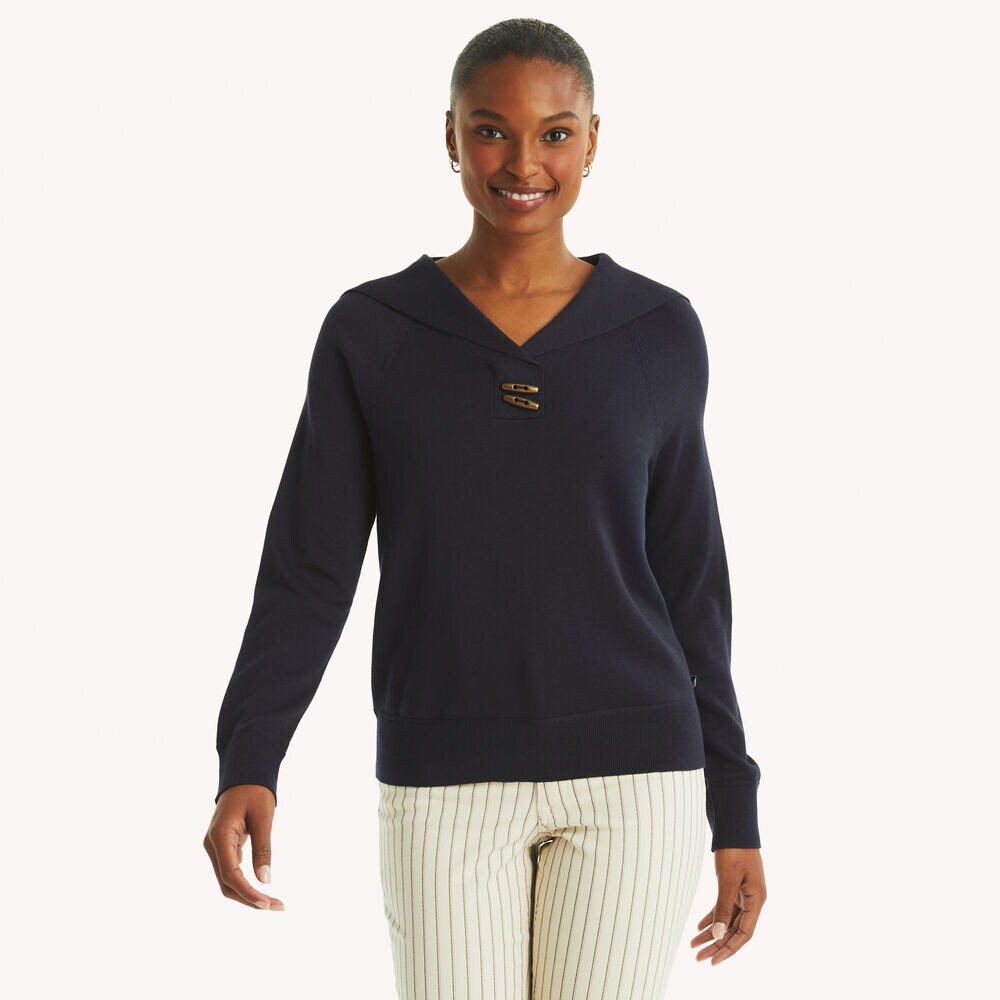 Sailor Sweater,Navy,large