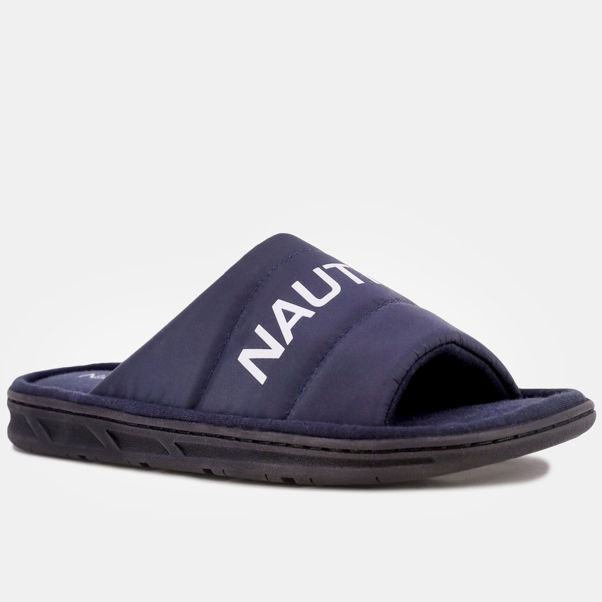 LOGO EMBOSSED SLIDE SANDAL,Ice Blue,large