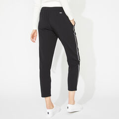 SIDE TRIM DRAWSTRING PANTS,True Black,large