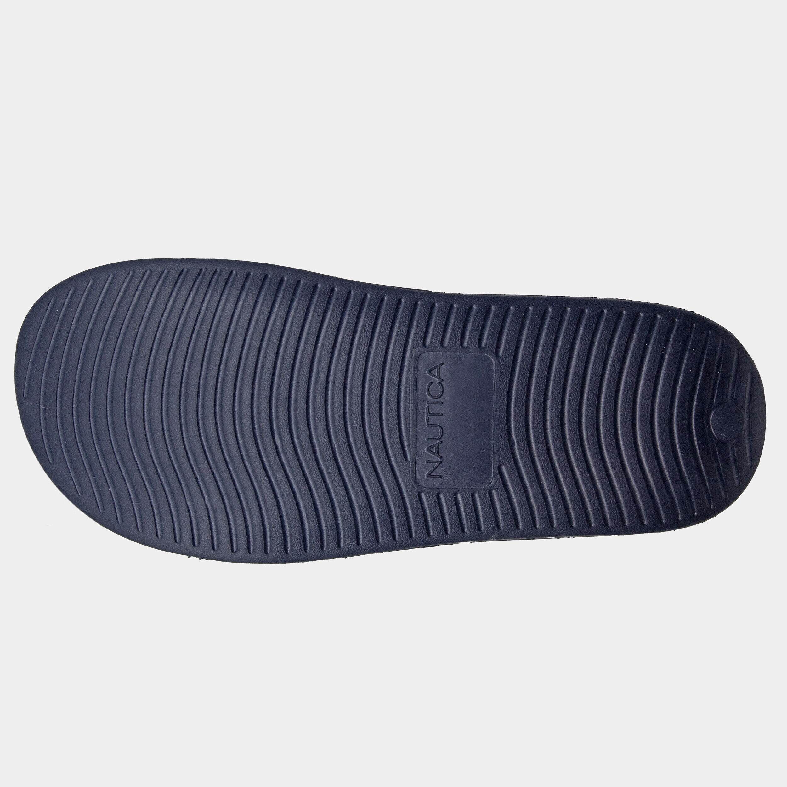 LOGO STRIPE SLIDE SANDALS | Nautica
