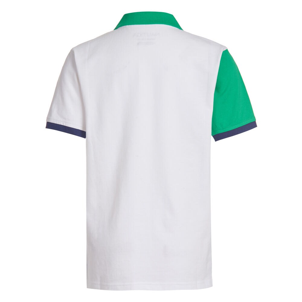 BOYS' SHIPMATE COLORBLOCK HERITAGE POLO (8-20),Kelly Green,large