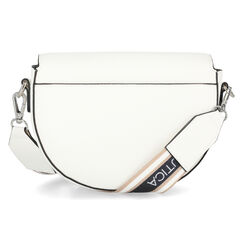 Flap Crossbody Bag,Antique White Wash,large