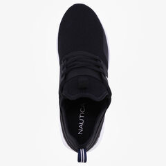 MESH LOGO SNEAKER,True Black,large