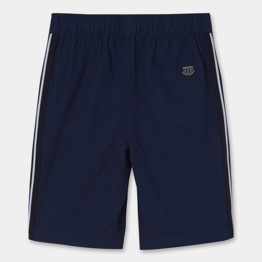 LITTLE BOYS' CODY POPLIN SHORTS (4-7),Bright Cobalt,large