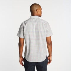 CLASSIC FIT WRINKLE-RESISTANT TATTERSALL SHORT SLEEVE SHIRT,Spruce,large