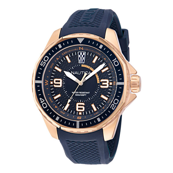 Koh May Bay 3-Hand Silicone Watch