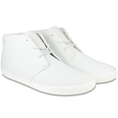Wooster High-Top Sneakers - White Suede,Sail White,large