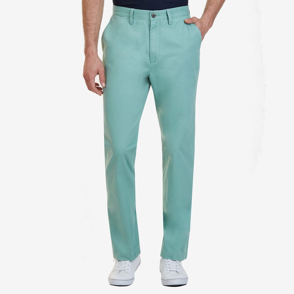 Classic Fit Deck Pant,Fin Green,large