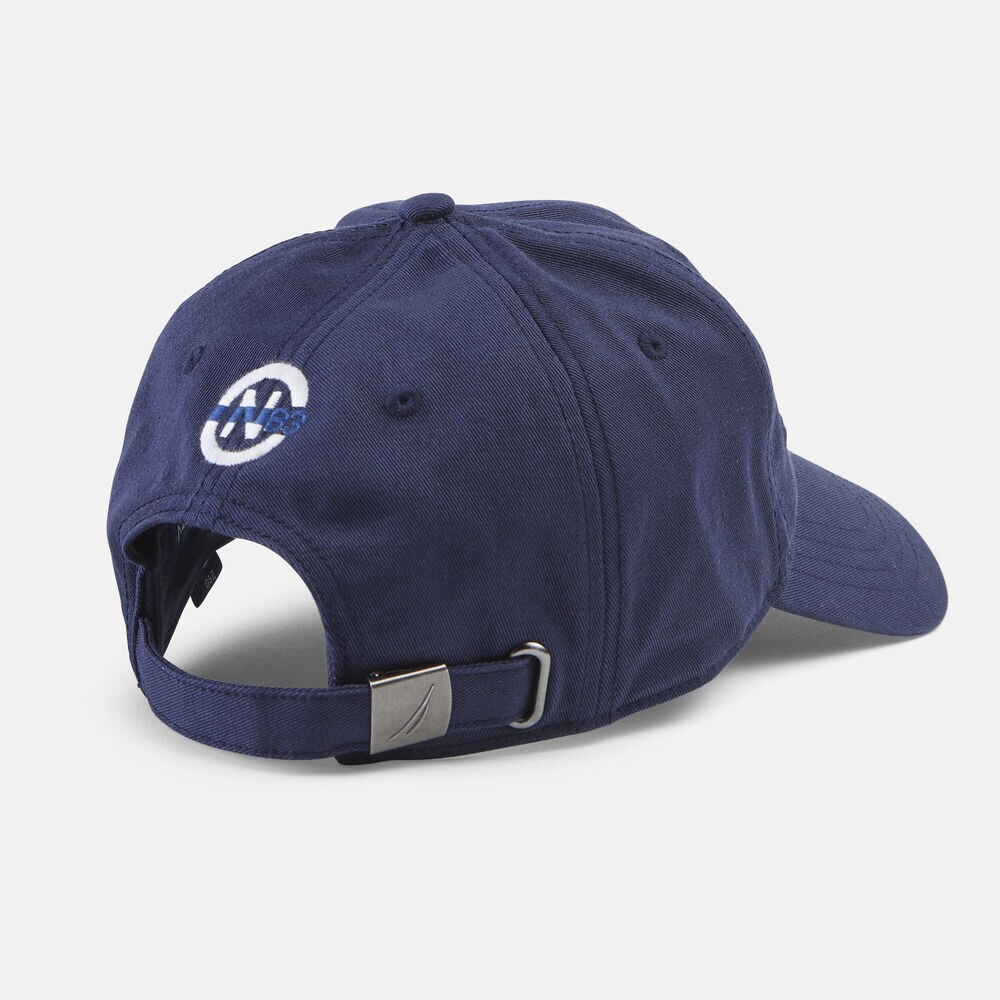 FLAG EMBROIDERED CAP,Navy,large