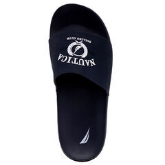 brand icon Slide Sandal,Ice Blue,large
