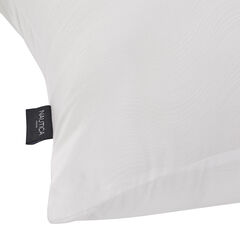 Embossed Ocean Waves King 2pc Pillows,Antique White Wash,large