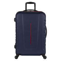 Vernon Bay 24" Hardside Spinner Luggage in Navy/Red,Navy,large