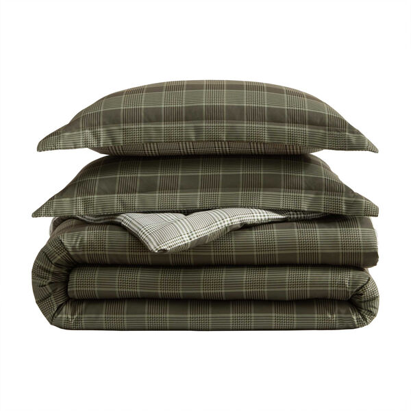 Haven Green Plaid Twin/Twin XL Comforter Set