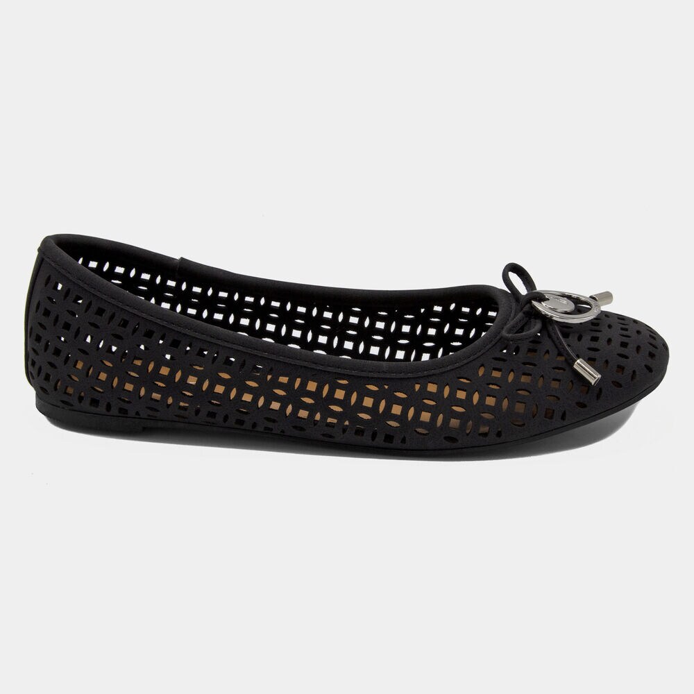 Seaback Ballet Flats in Black,True Black,large