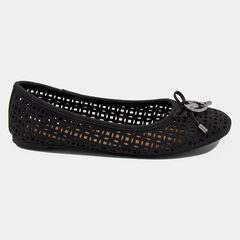 Seaback Ballet Flats in Black,True Black,large