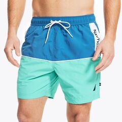 6" COLORBLOCK QUICK-DRY SWIM,True Navy,large