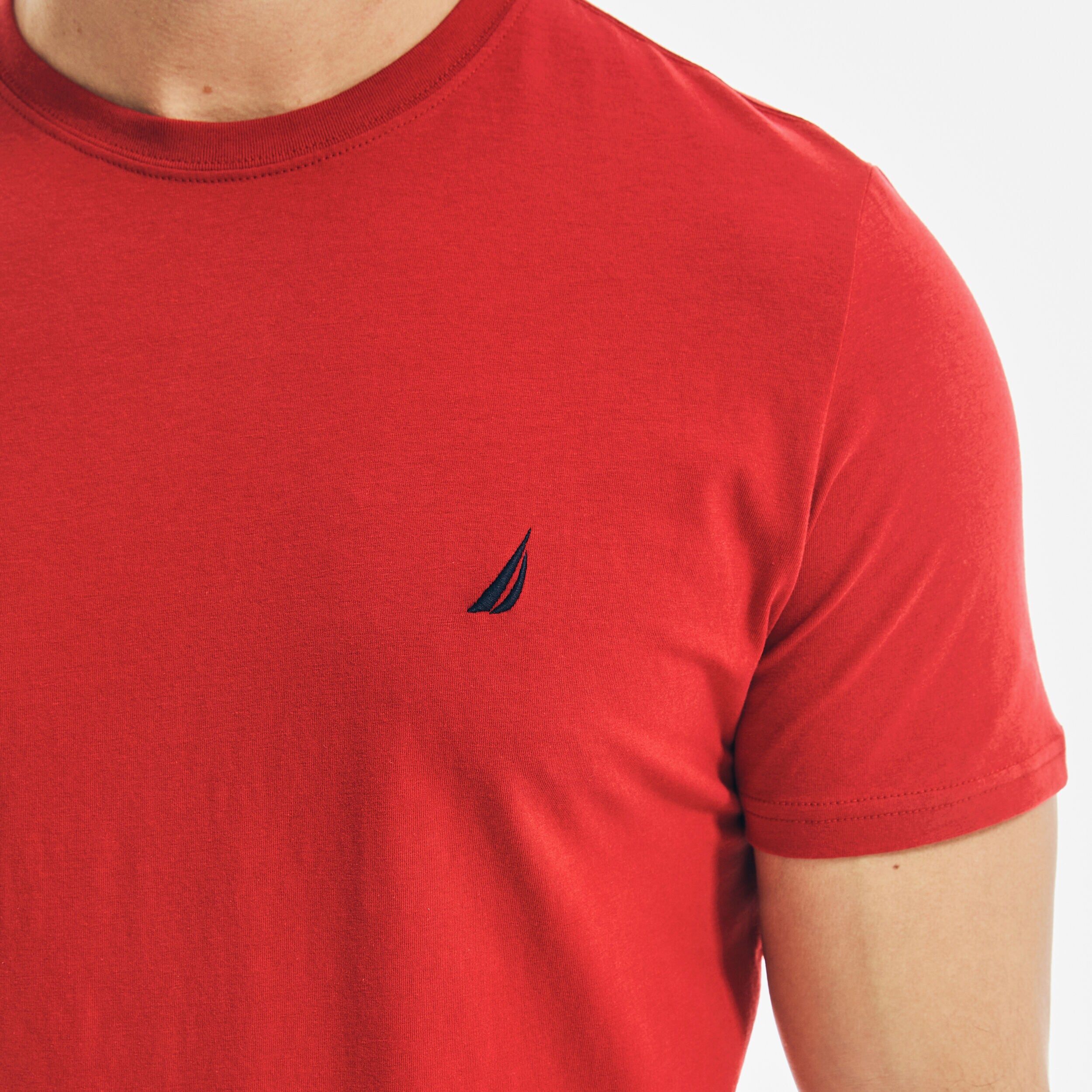 Nautica Men's J-Class Crewneck T-Shirt Nautica Red, XXL - Shop Winter Styles