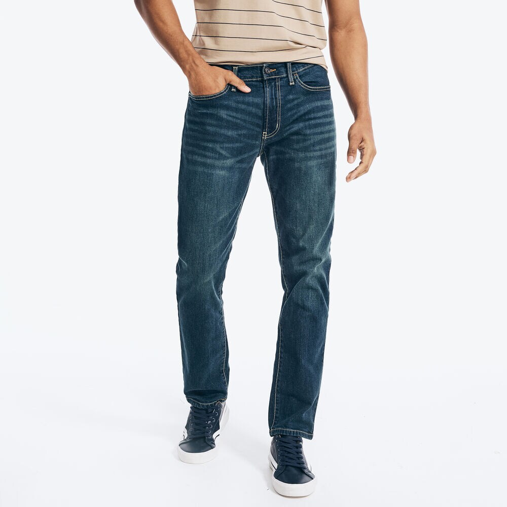 SLIM FIT DENIM,Aegean Sea Wash,large