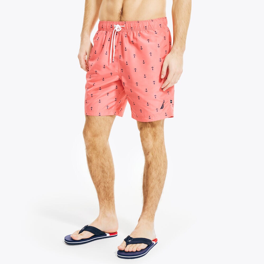 8" ANCHOR PRINT QUICK-DRY SWIM,Teaberry,large
