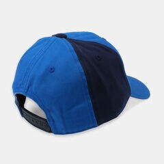 KIDS' COLORBLOCK EMBROIDERED FLAG CAP,Capri Blue,large