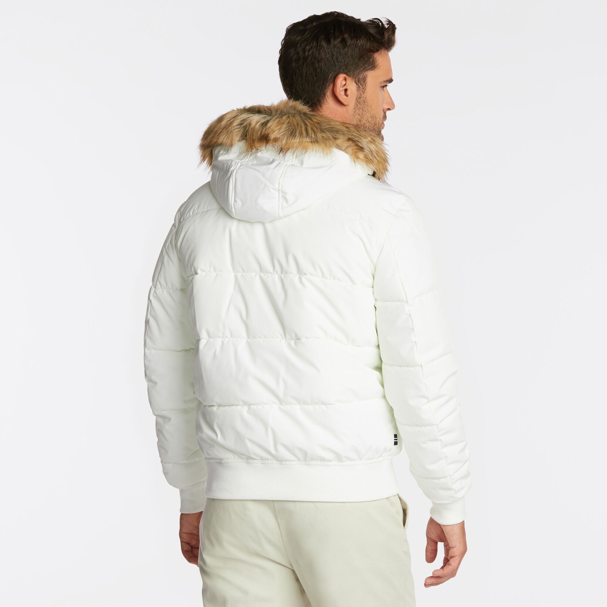 Stretch Bomber With Removable Hood Nautica
