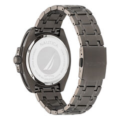 TIN CAN BAY STAINLESS STEEL 3-HAND WATCH,Multi,large