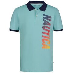 Little Boys' Side Heat Polo (4-7),South Beach Aqua,large