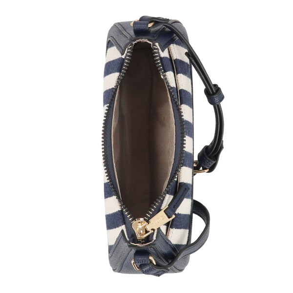 Striped Crossbody Bag