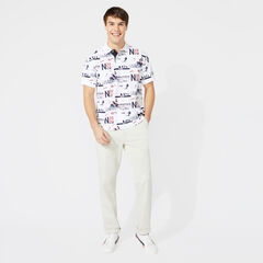 COMPETITION PRINT POLO,Bright White,large