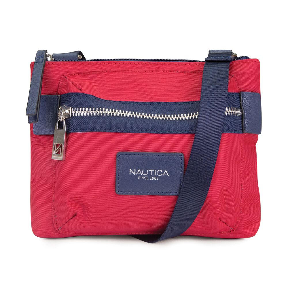 ARMADA CROSSBODY BAG,Nautica Red,large