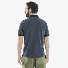 CLASSIC FIT POCKET POLO,Navy,large