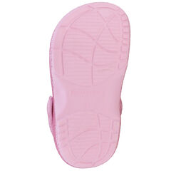 GIRLS' GLITTER CLOG,Teaberry,large