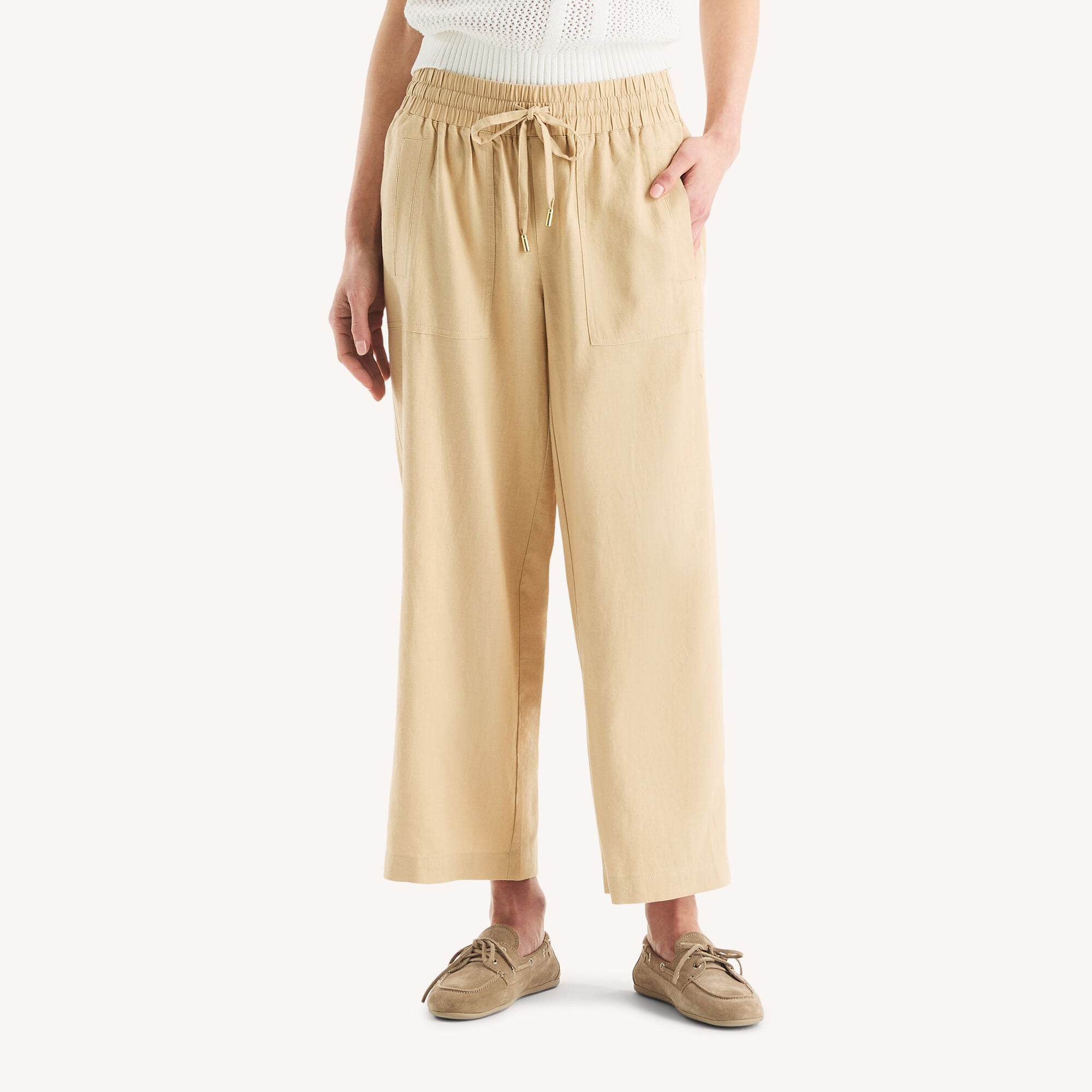 Linen Pant,Oats,large