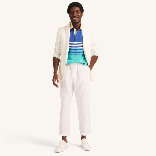 Classic Fit Chest-Stripe Polo