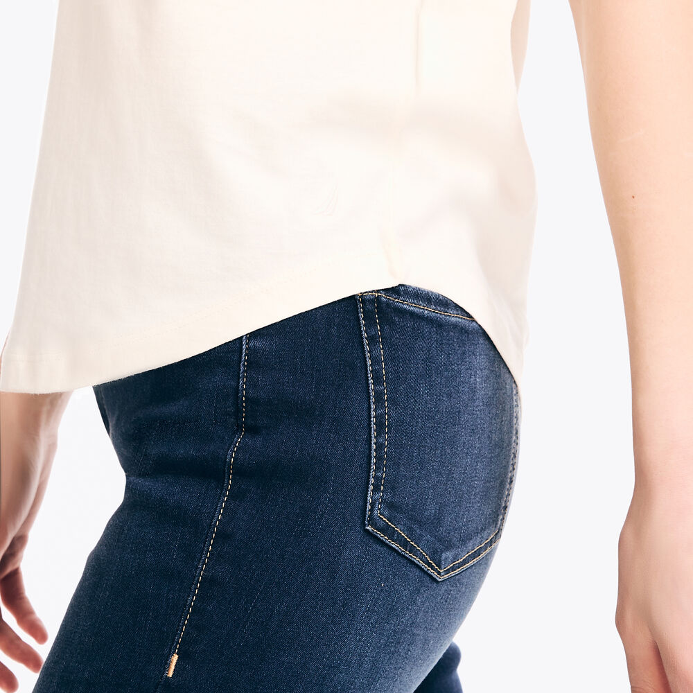 V-Neck Top,Almond,large