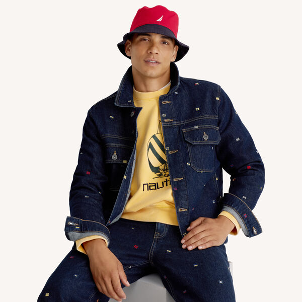 Embroidered Denim Jacket