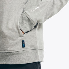 BIG & TALL NAVTECH HALF-ZIP SWEATSHIRT,Stone Grey Heather,large