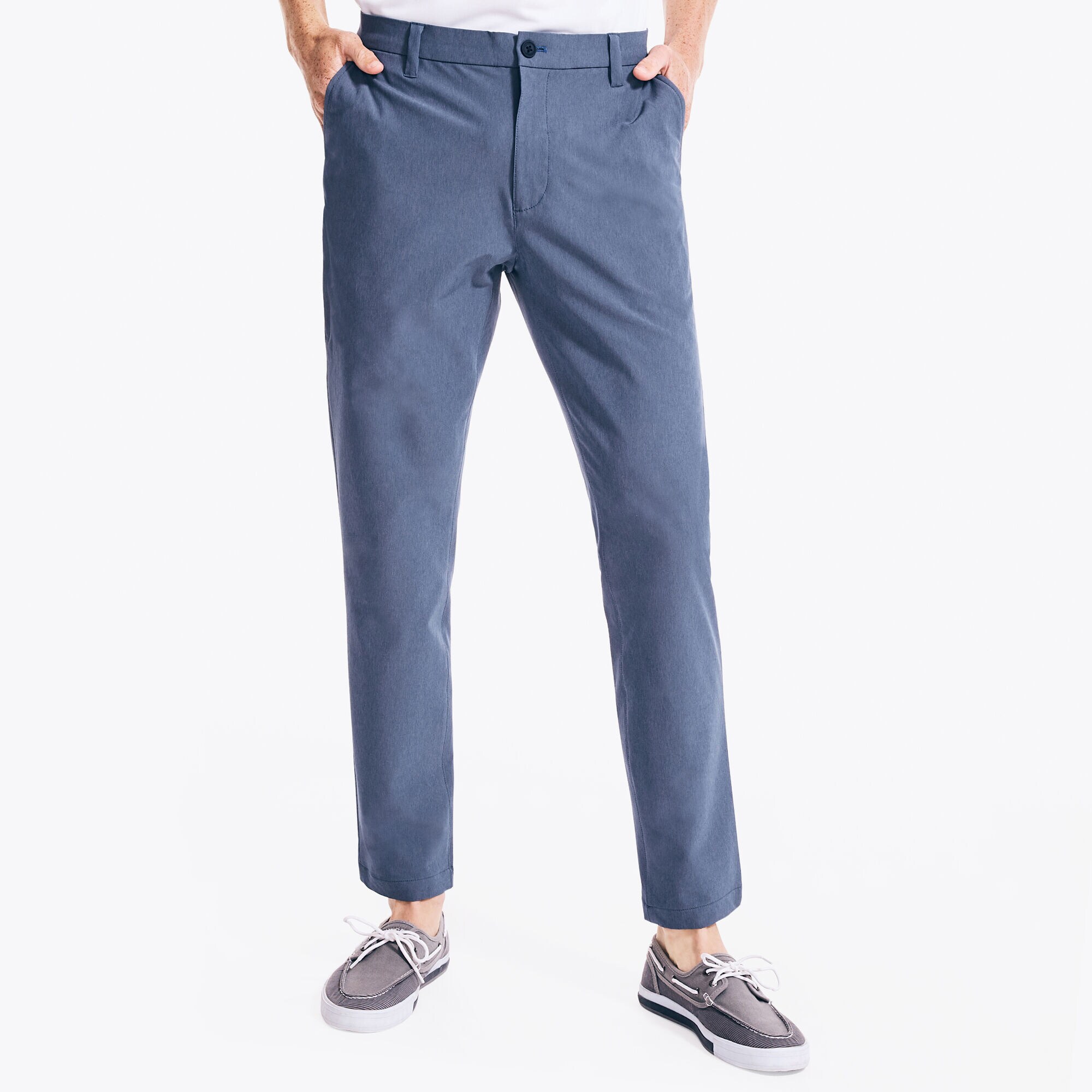 NAVTECH SLIM FIT TRAVELER PANT,Capri Blue,large