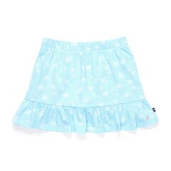 Girls' Pull-On Skirt With Ruffle Hem,Star Sapphire,large