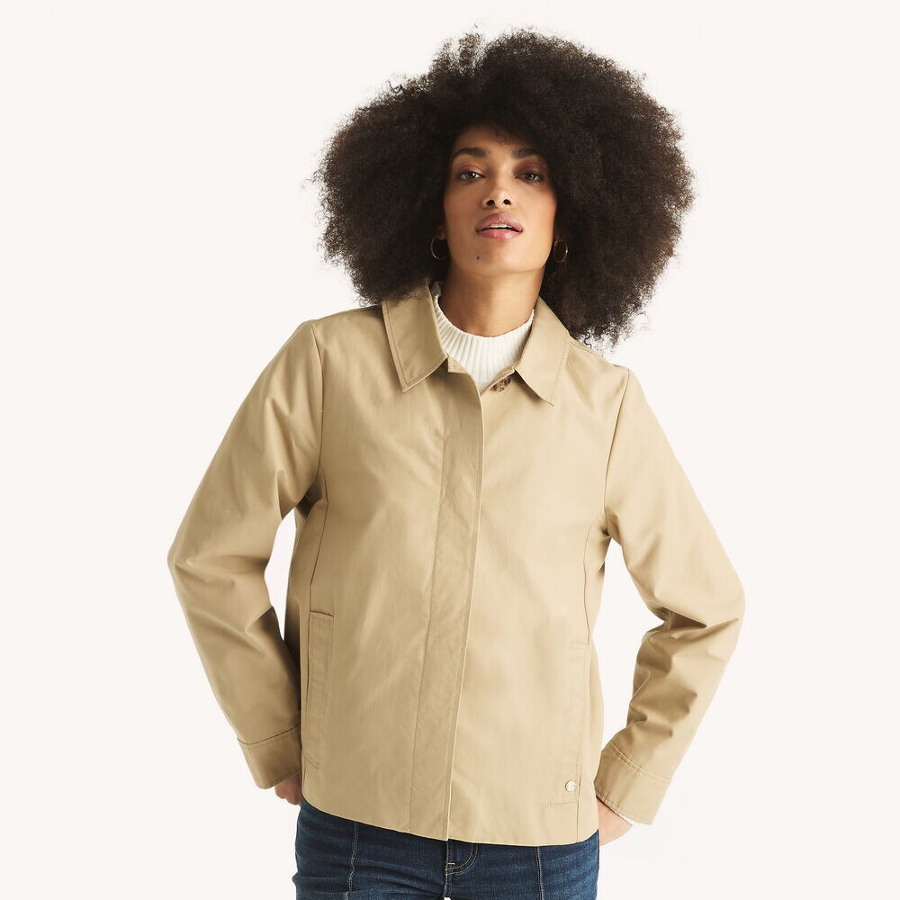 Trench Coat,Stone,large
