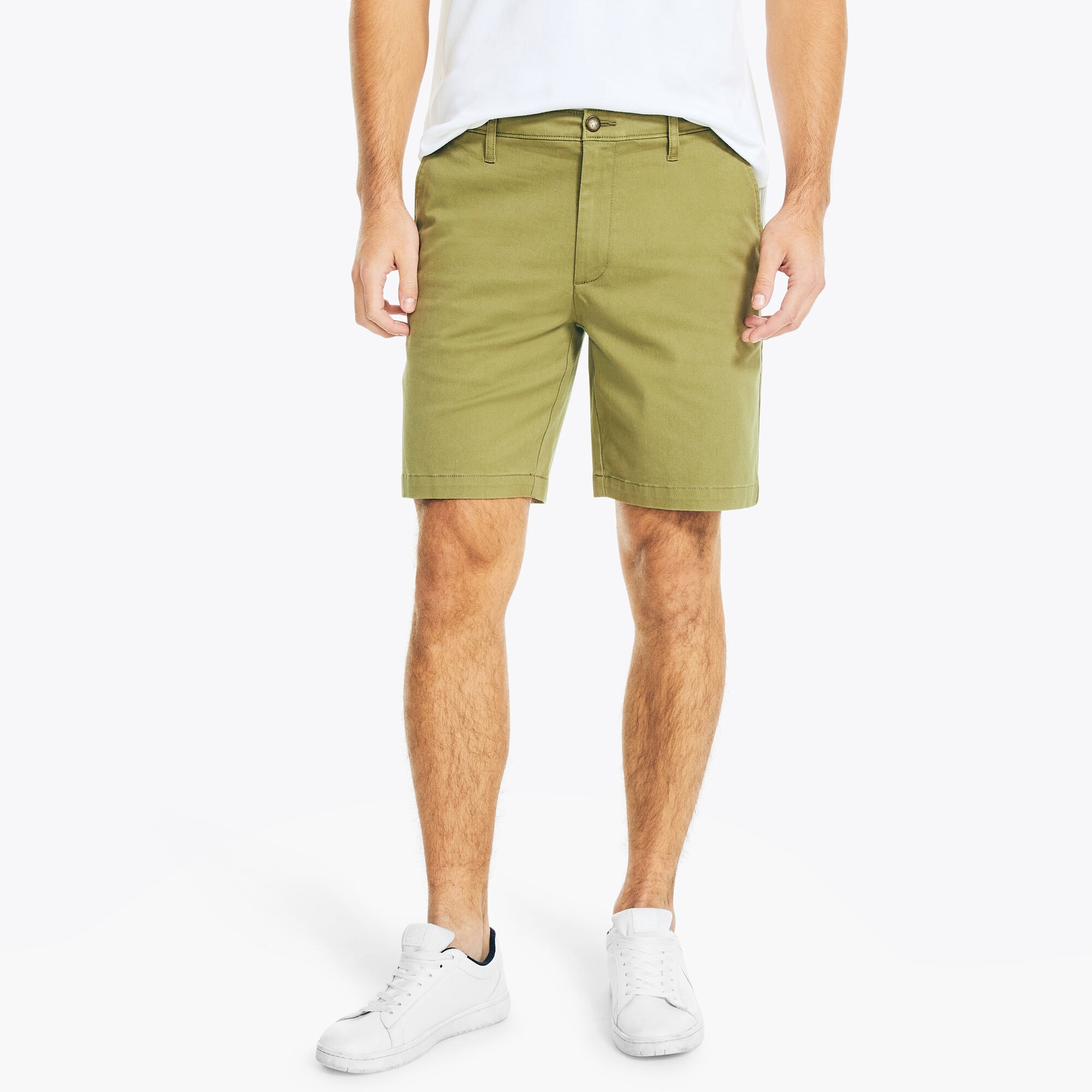 Big & Tall 8.5" Deck Short,Light Olive,large