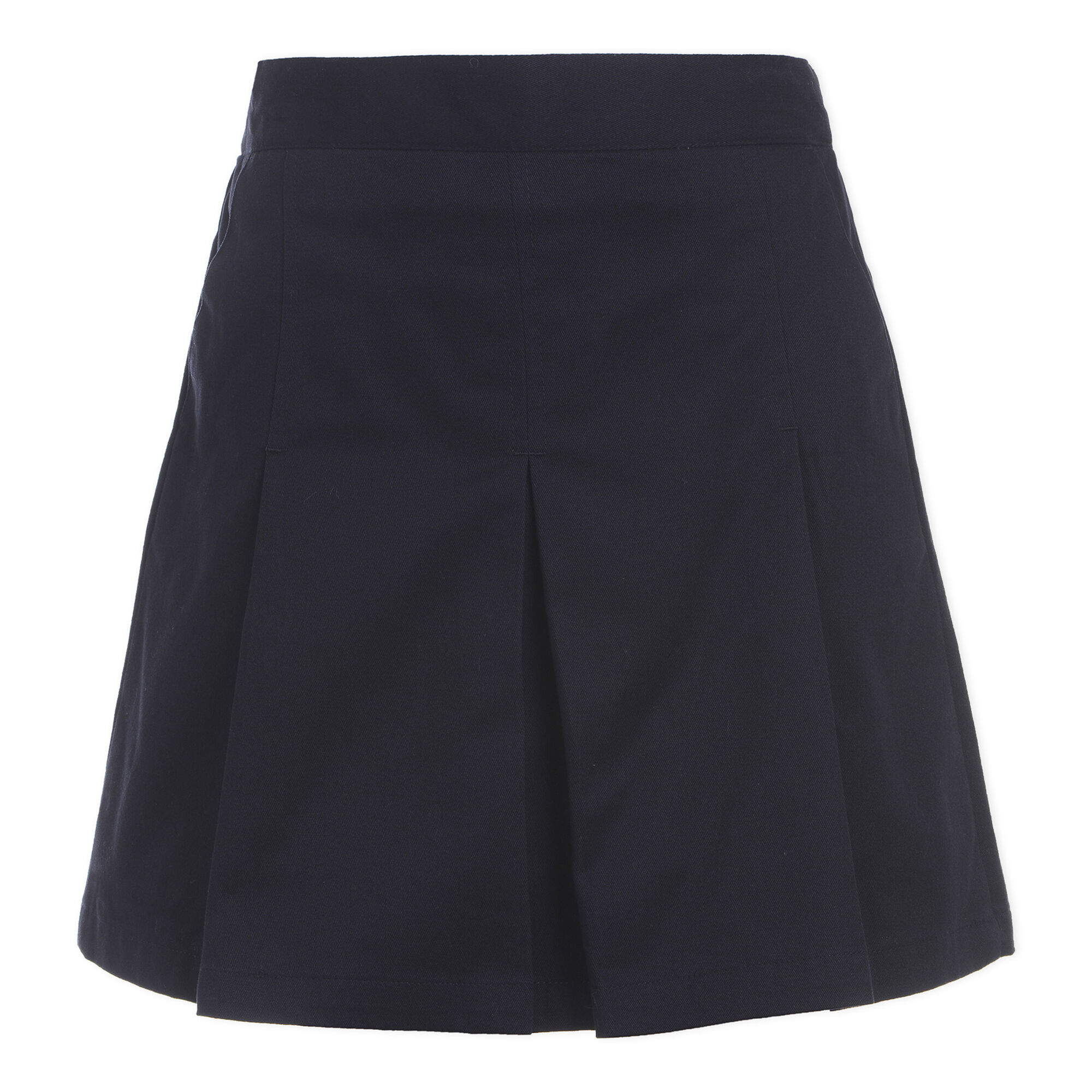 GIRLS' PLEATED SCOOTER SKIRT (PLUS SIZES),Crystal Bay Blue,large