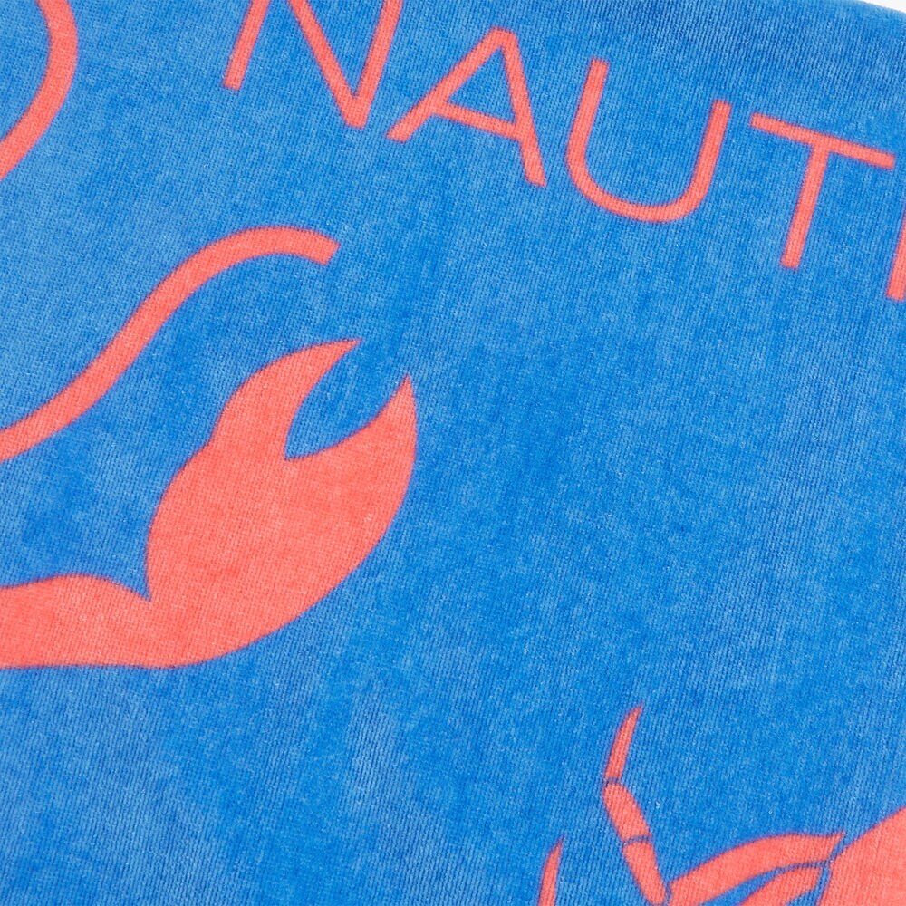 LOBSTER PRINT BEACH TOWEL,Turquoise,large