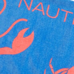 LOBSTER PRINT BEACH TOWEL,Turquoise,large