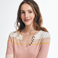 STRIPED HENLEY,Marshmallow,large