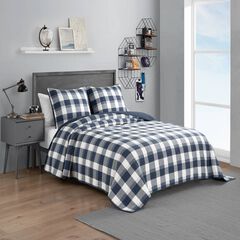 NORRIDGE FULL/QUEEN QUILT AND SHAM SET,Bali Bliss,large