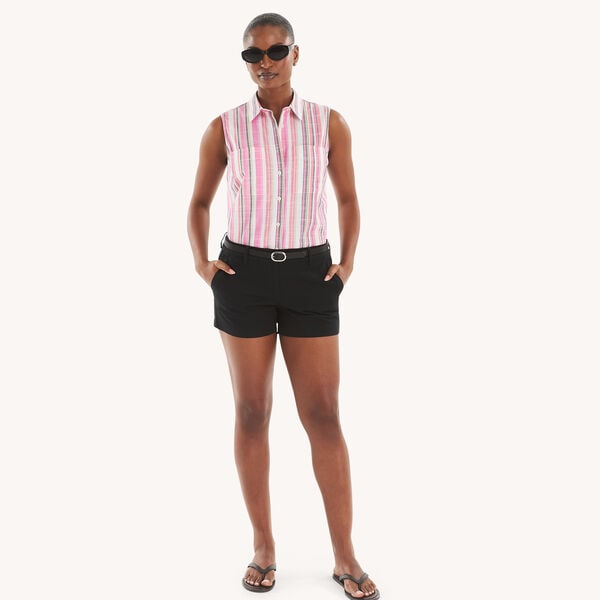 Striped Sleeveless Tunic